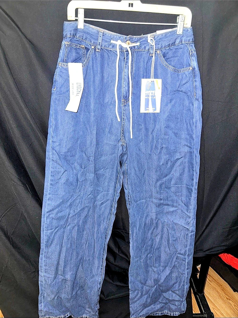 Wax Jean Lyocell Wide Leg Wax Jean Collection Wide Leg Lyocell Jeans Size Medium